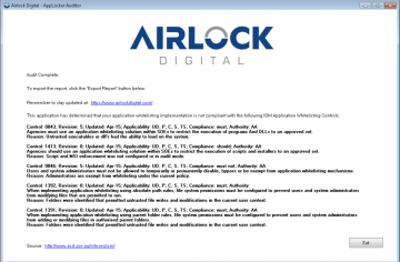 AppLocker Audit Results